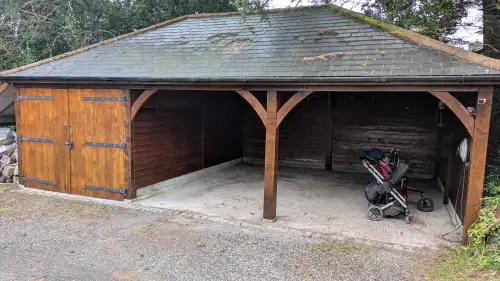 Click Here To Enlarge This Photo Of Garage woodwork