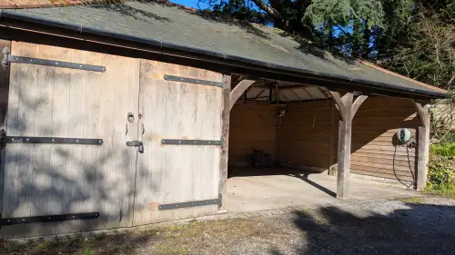 Click Here To Enlarge This Photo Of Garage woodwork