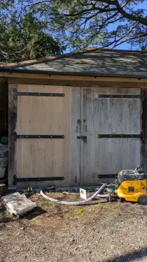 Click Here To Enlarge This Photo Of Garage woodwork